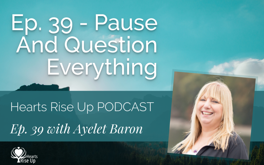 Ep. 39 – Pause And Question Everything